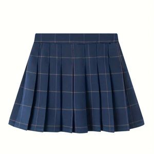 Plaid skort small 13” long